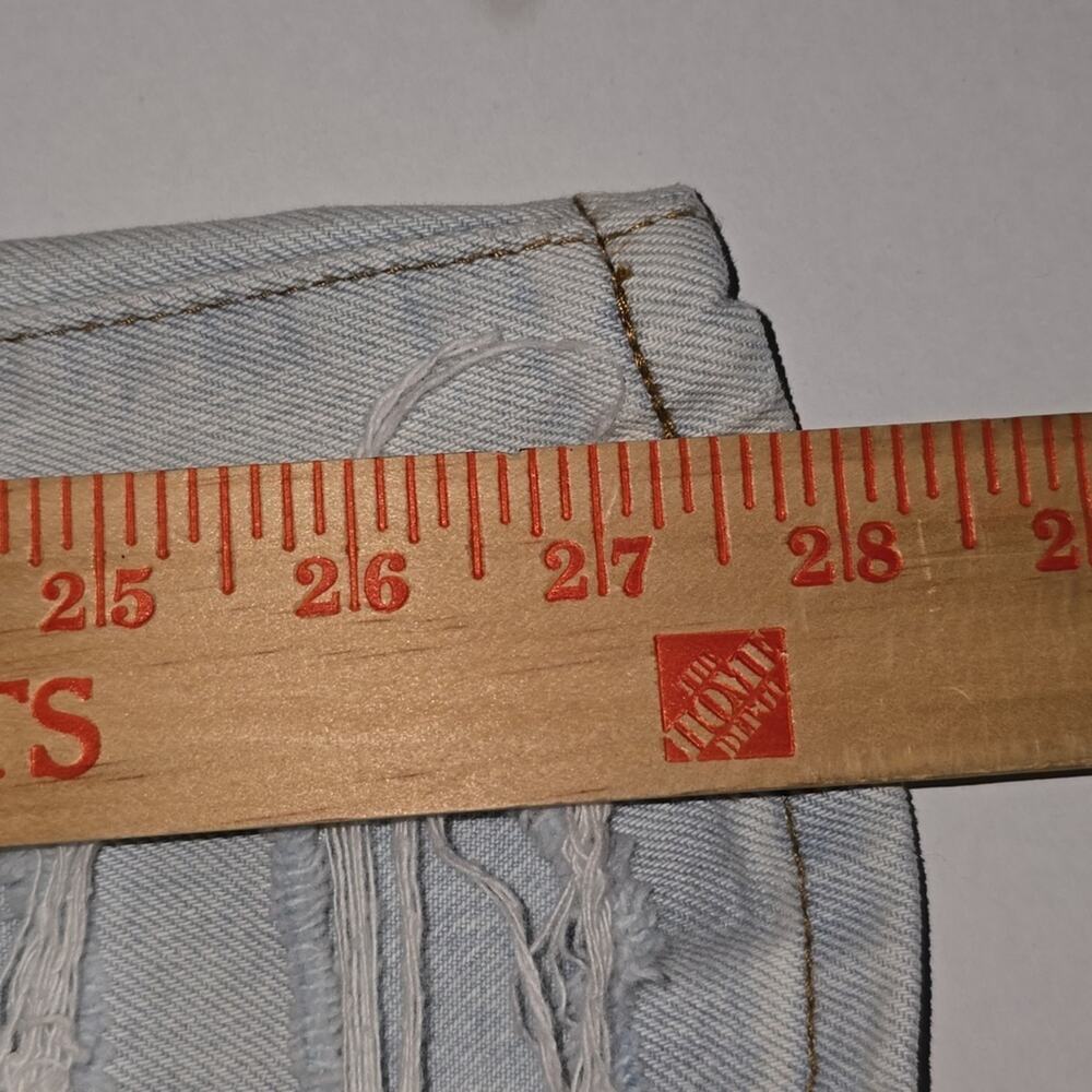 Nature Denim Kyler Mom Jeans Distressed Light Wash Womens Size 9 NWT - Picture 13 of 14
